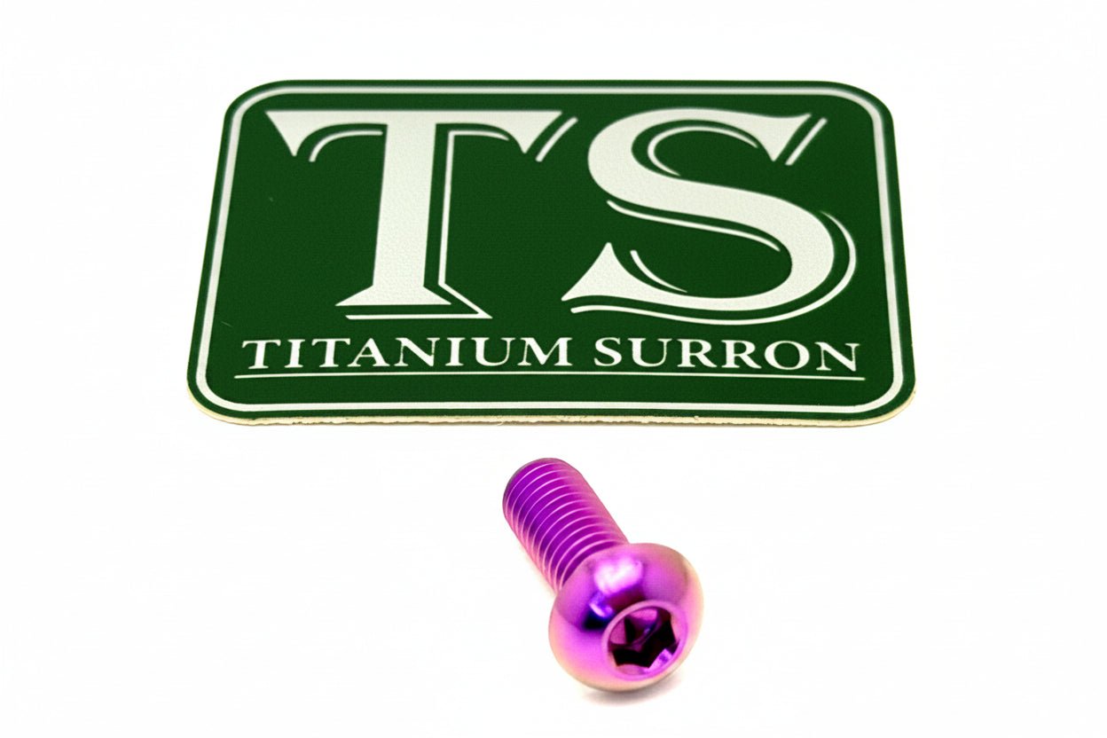 Titanium Surron Ultra Bee Wheel Speed Sensor Bolt